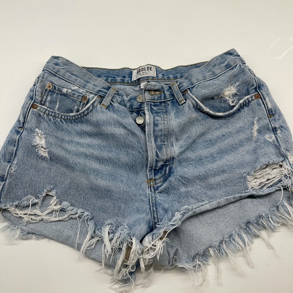 Sz 28 Agolde Parker Shorts in Swapmeet - Picture 2 of 6